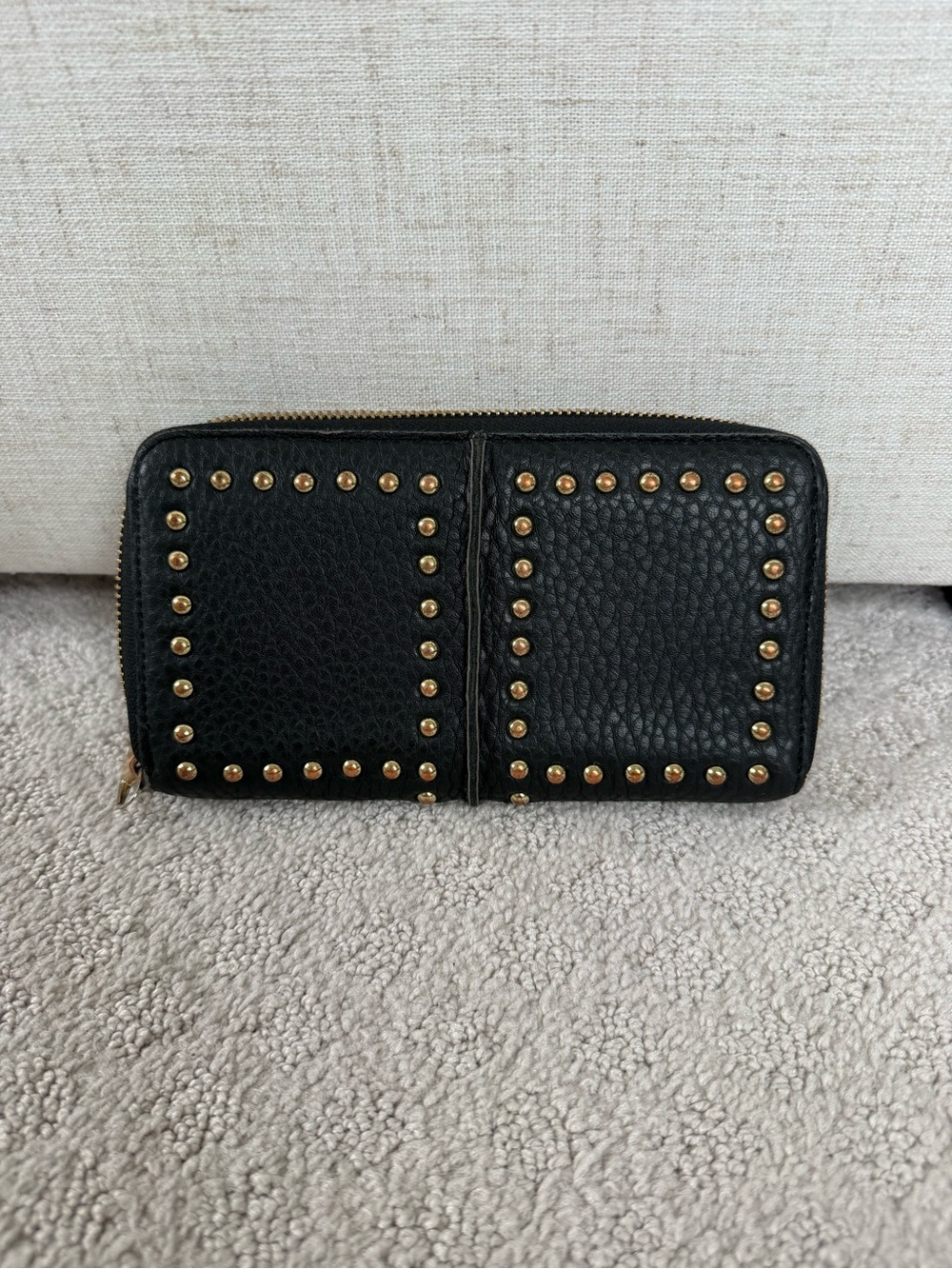 Deux Lux Wallet with Gold Umbrella Print
